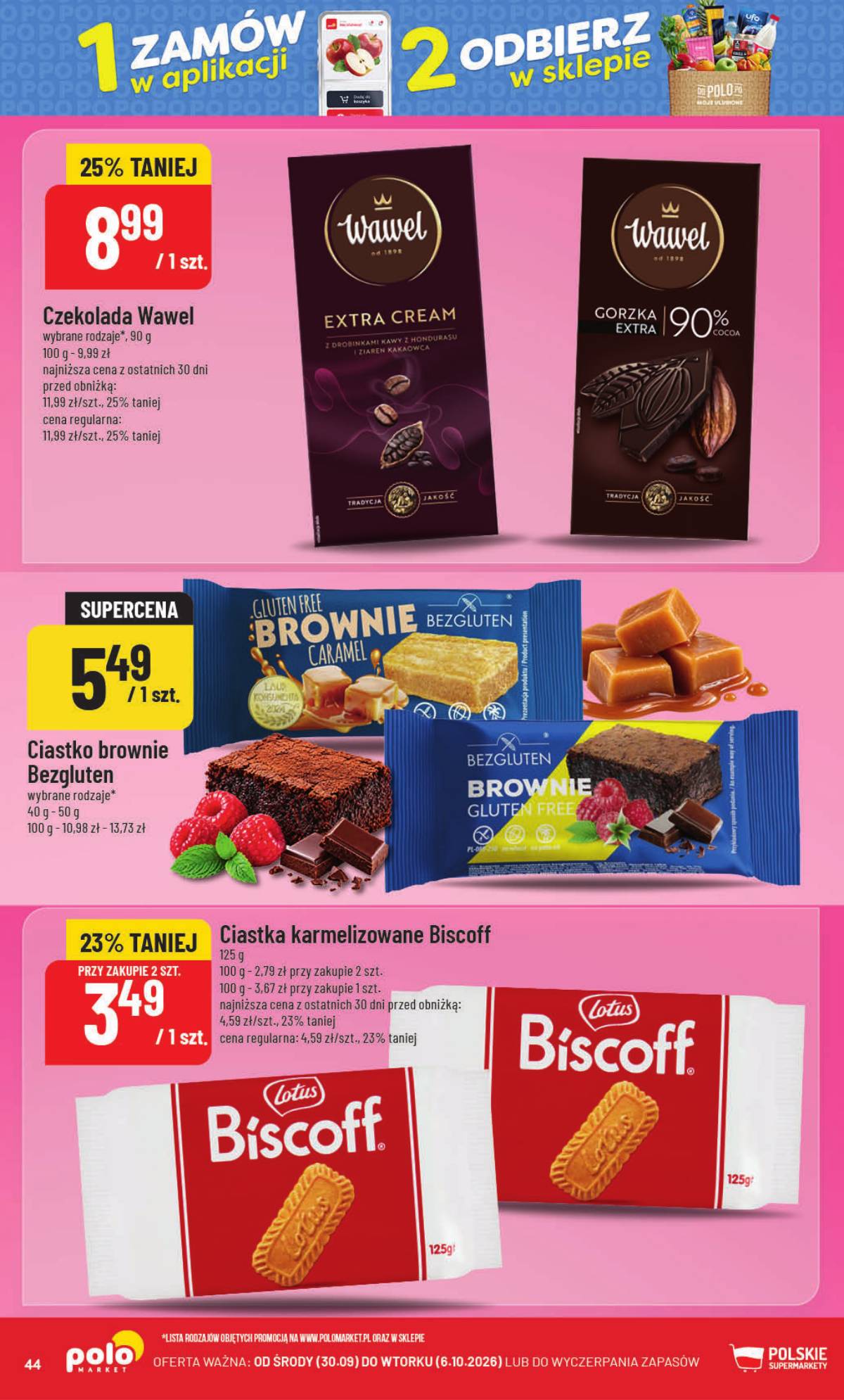 POLOmarket - Gazetka od 30.09 44 puslapis