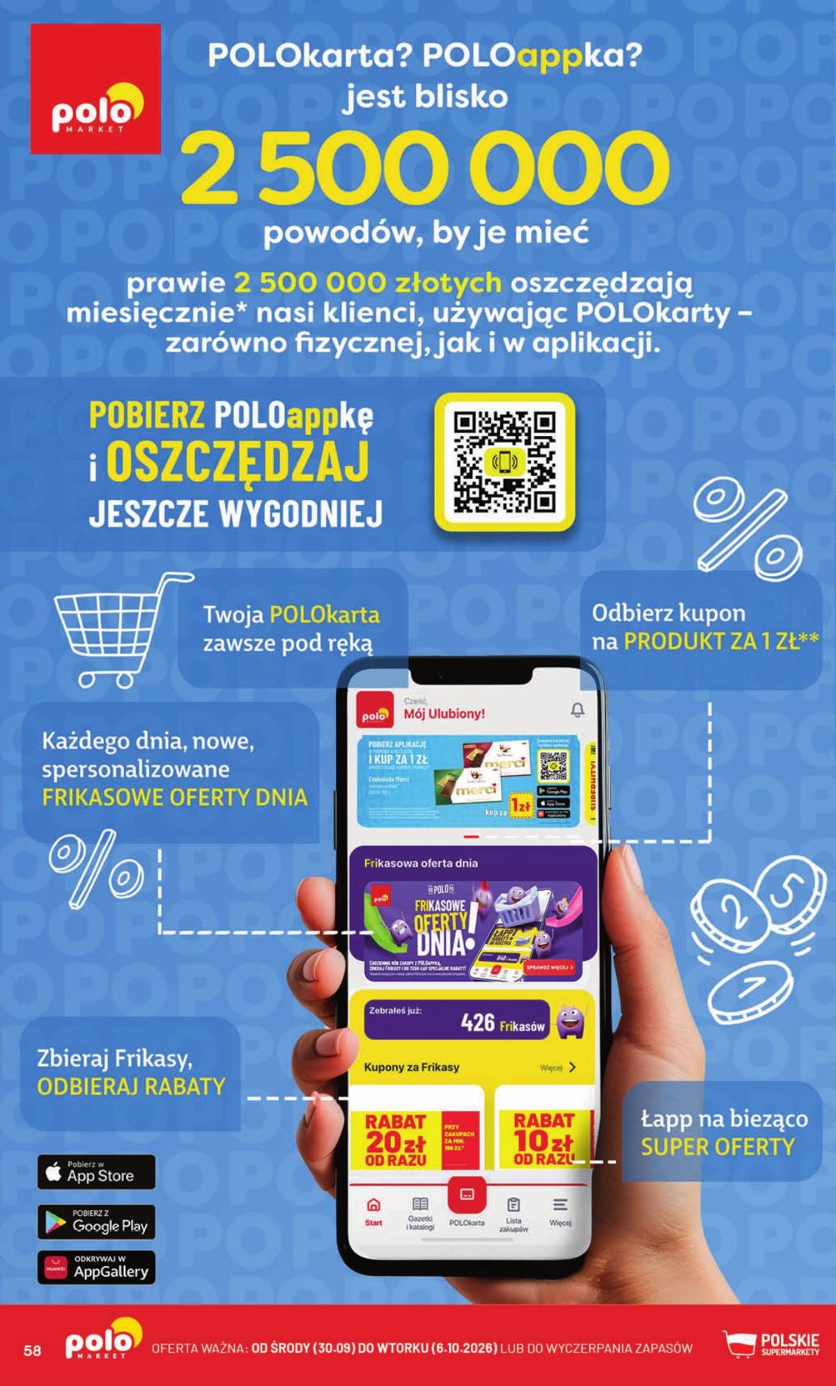 POLOmarket - Gazetka od 30.09 58 puslapis