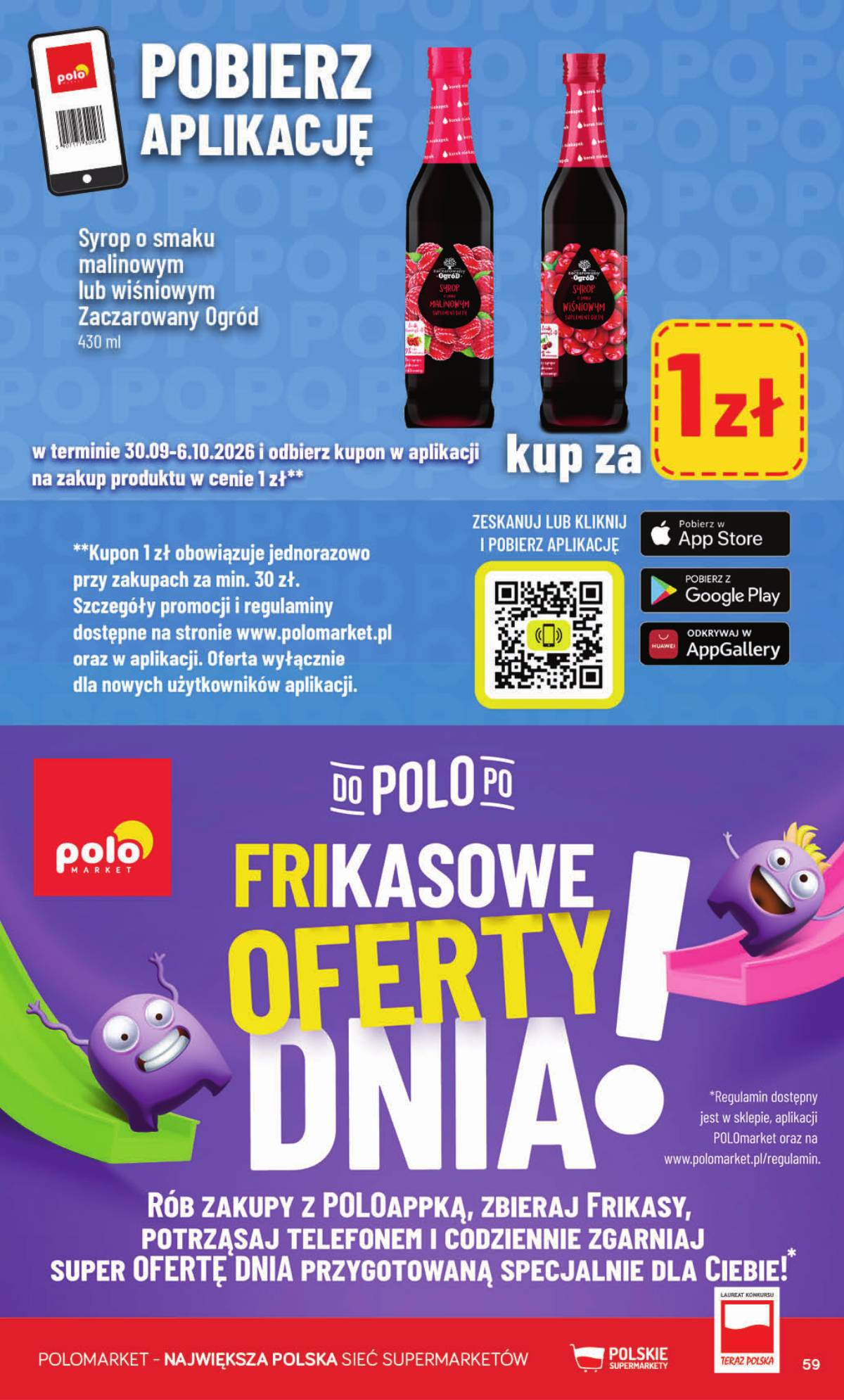 POLOmarket - Gazetka od 30.09 59 puslapis