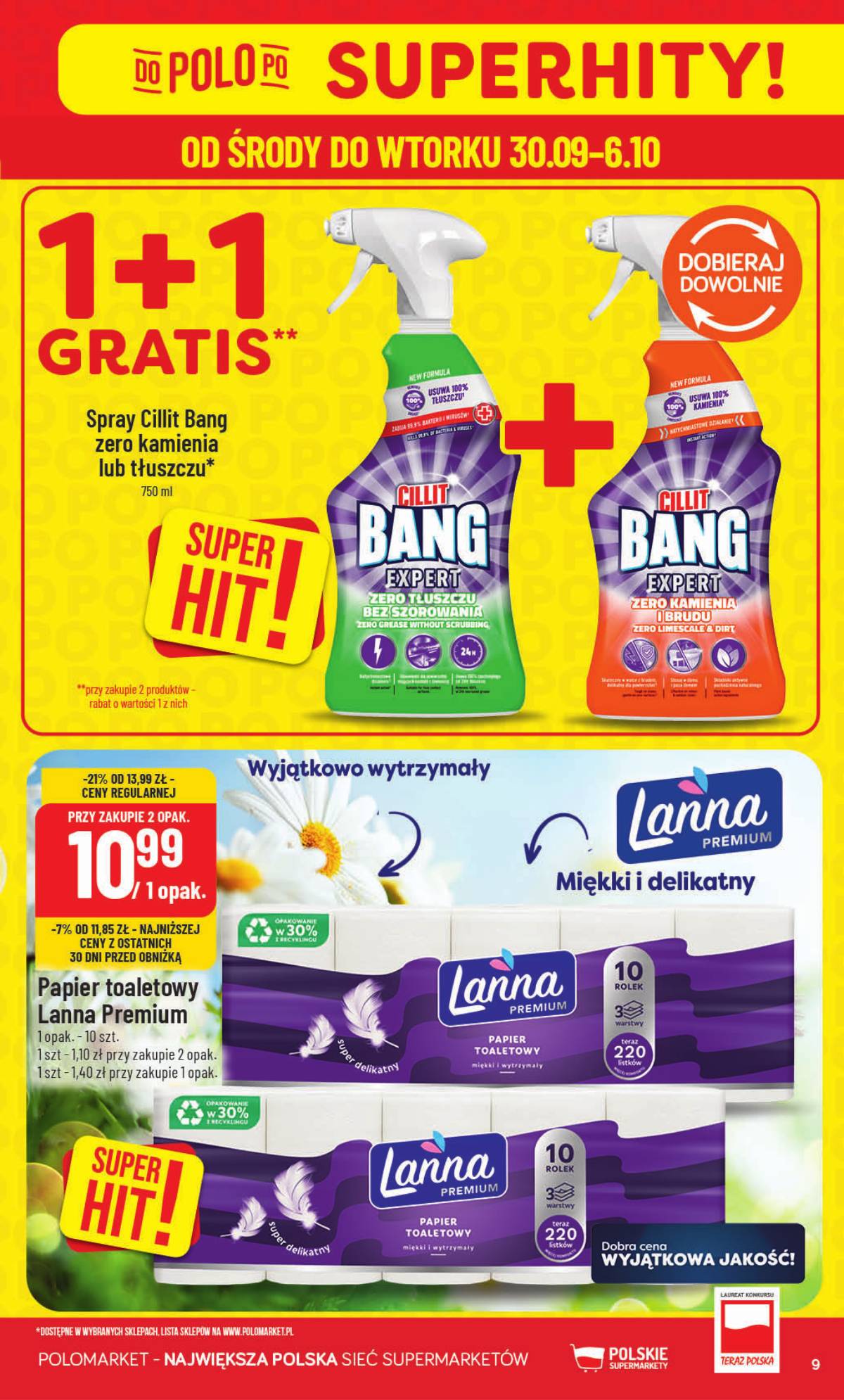 POLOmarket - Gazetka od 30.09 9 puslapis