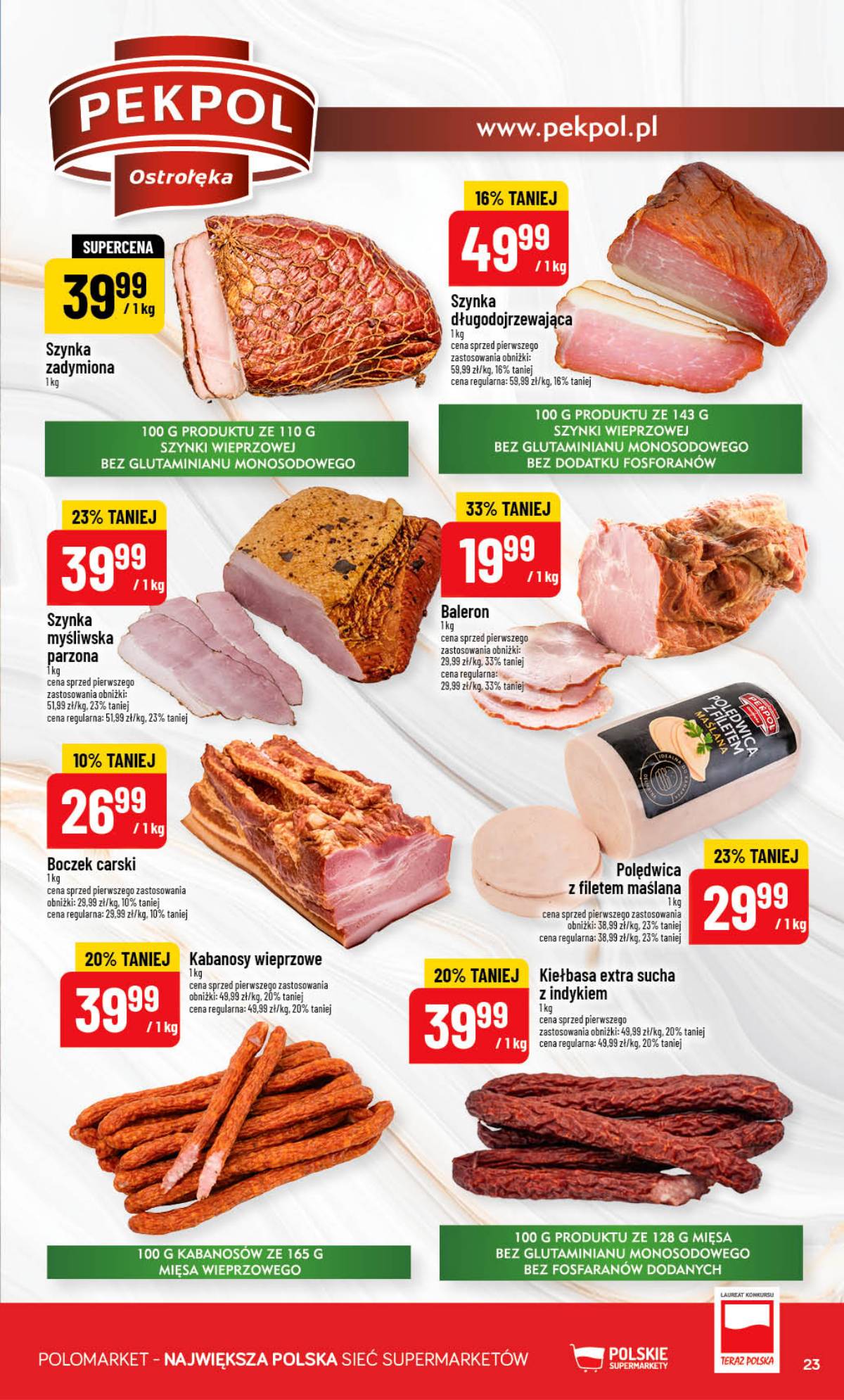 POLOmarket - Gazetka POLOmarket 23 puslapis