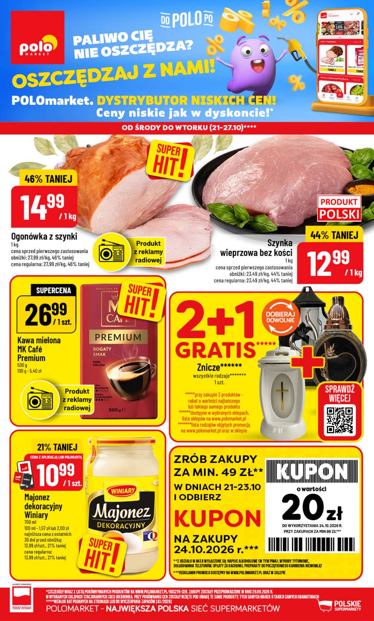 POLOmarket - Gazetka POLOmarket 1 puslapis