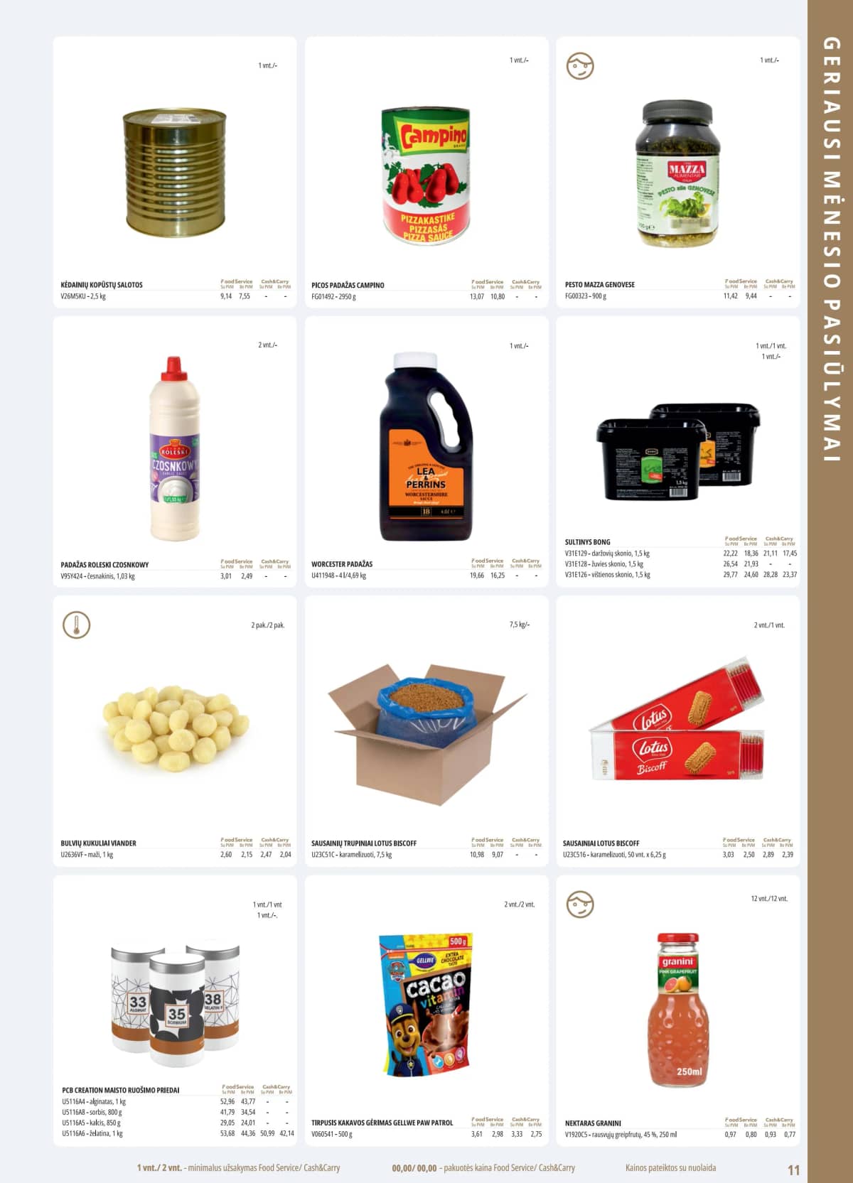 PROMO Cash&Carry - PROMO food service leidinys 11 puslapis