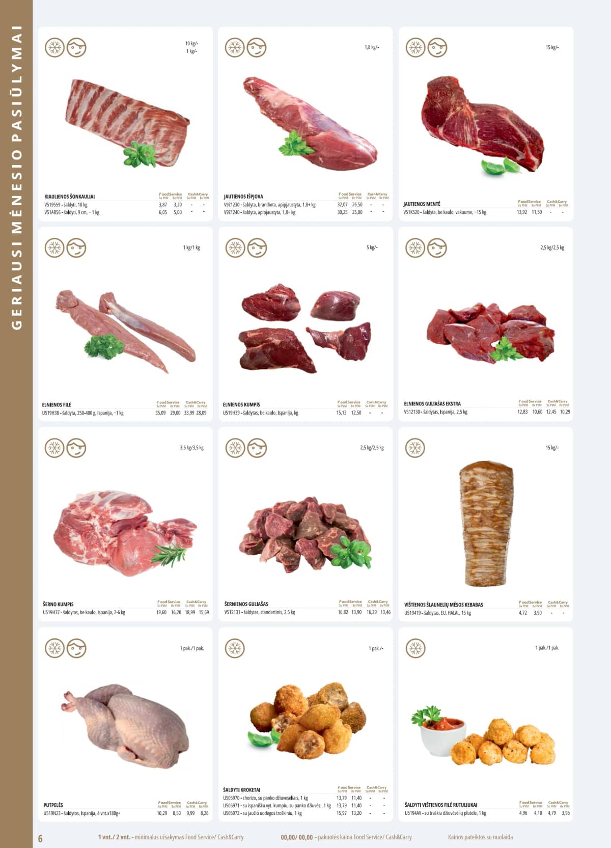 PROMO Cash&Carry - PROMO food service leidinys 6 puslapis