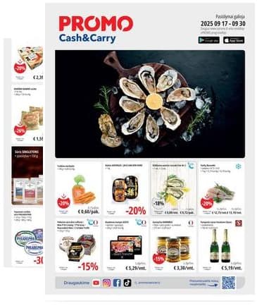 PROMO Cash&Carry - Promo Cash&Carry akcijų leidinys  IKI 2025-09-30
