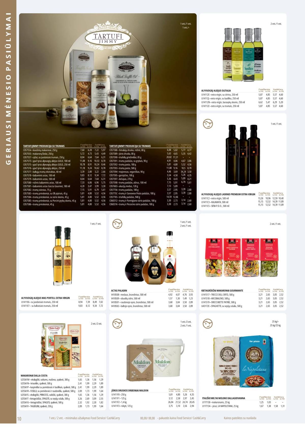 PROMO Cash&Carry - Promo Food Service "Ir profesionalui, ir gurmanui" leidinys 10 puslapis