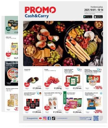 PROMO Cash&Carry - Promo Cash&Carry akcijų leidinys | 2025-10-01 - 2025-10-14 2025-10-01 – 2025-10-14