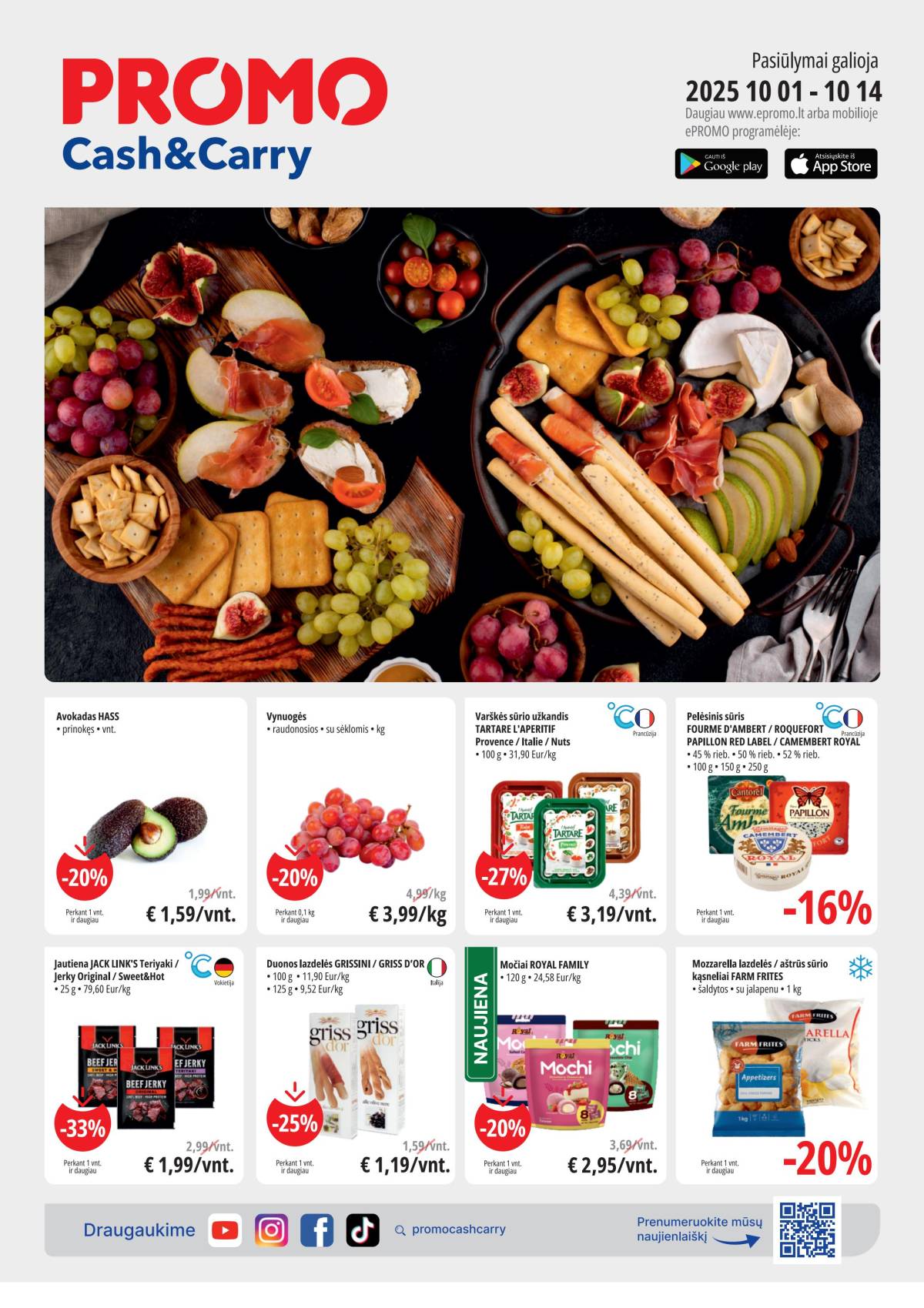 PROMO Cash&Carry - Promo Cash&Carry akcijų leidinys | 2025-10-01 - 2025-10-14 1 puslapis
