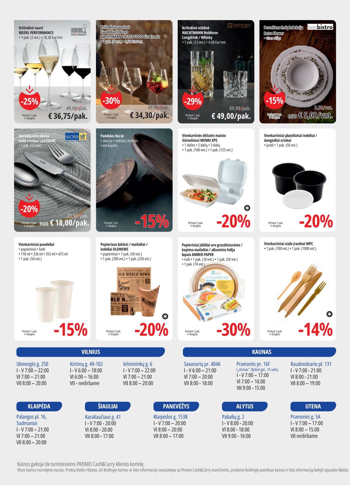 PROMO Cash&Carry - Promo Cash&Carry akcijų leidinys | 2025-10-01 - 2025-10-14 12 puslapis
