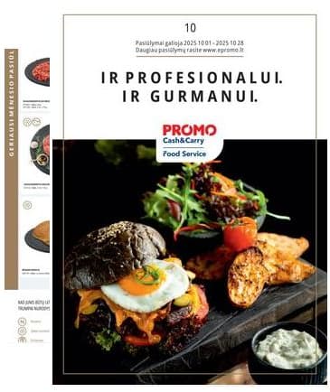 PROMO Cash&Carry - PROMO Cash&Carry leidinys 2025-10-01 – 2025-10-28