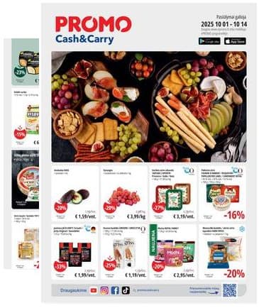 PROMO Cash&Carry - PROMO Cash&Carry leidinys 2025-10-01 – 2025-10-14