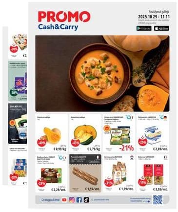 PROMO Cash&Carry - PROMO Cash&Carry leidinys 2025-10-29 – 2025-11-11