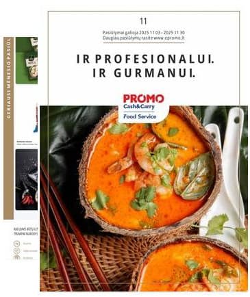 PROMO Cash&Carry - PROMO Cash&Carry leidinys 2025-11-03 – 2025-11-30