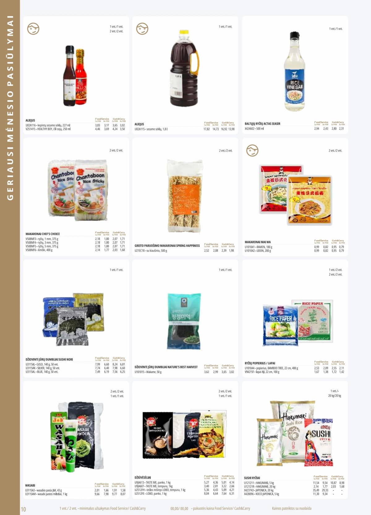 PROMO Cash&Carry - PROMO Cash&Carry leidinys 10 puslapis