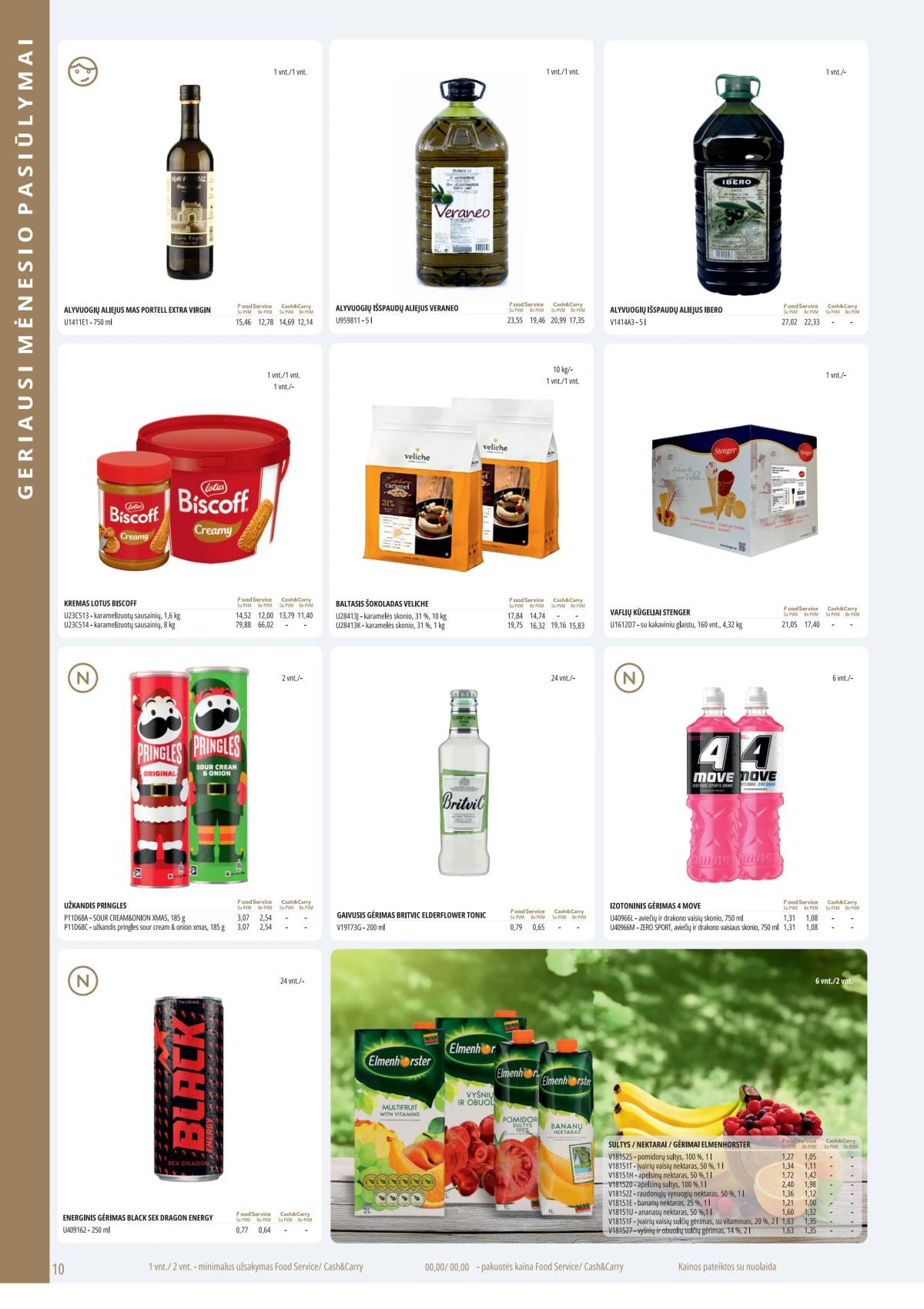 PROMO Cash&Carry - Promo Cash&Carry profesionalui ir gurmanui nuolaidų katalogas | 2025-12-01 - 2025-12-31 10 puslapis