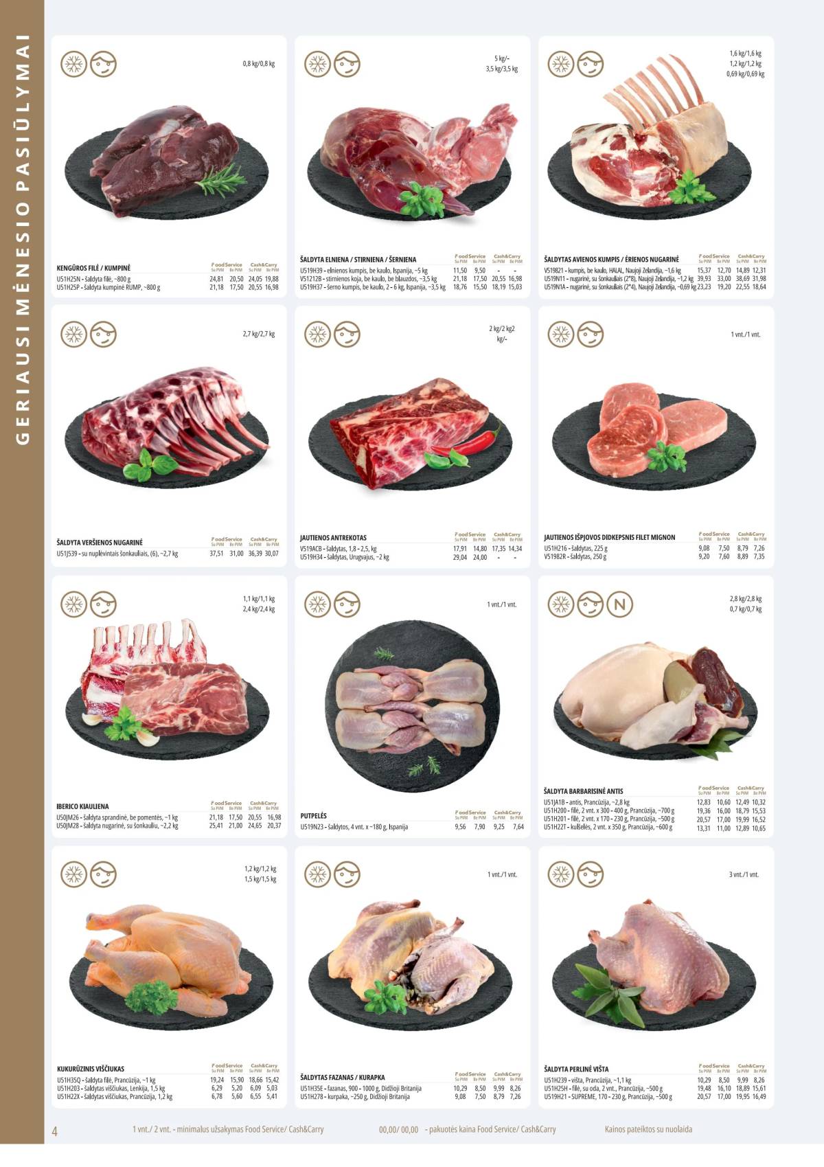 PROMO Cash&Carry - Promo Cash&Carry profesionalui ir gurmanui nuolaidų katalogas | 2025-12-01 - 2025-12-31 4 puslapis