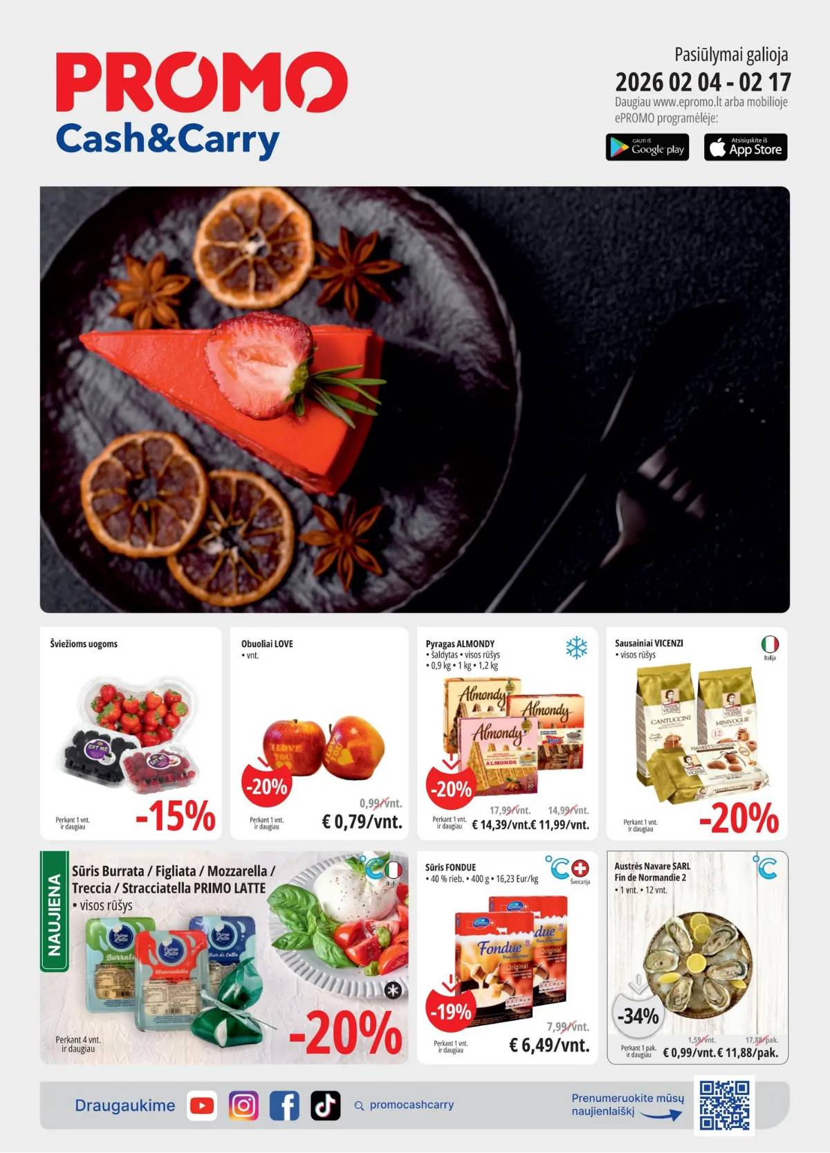 PROMO Cash&Carry - Promo Cash&Carry akcijų leidinys | 2026-02-04 - 2026-02-17 1 puslapis