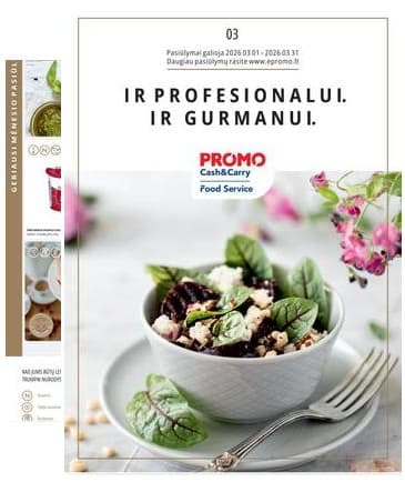 PROMO Cash&Carry - PROMO Cash&Carry leidinys 2026-03-01 – 2026-03-31