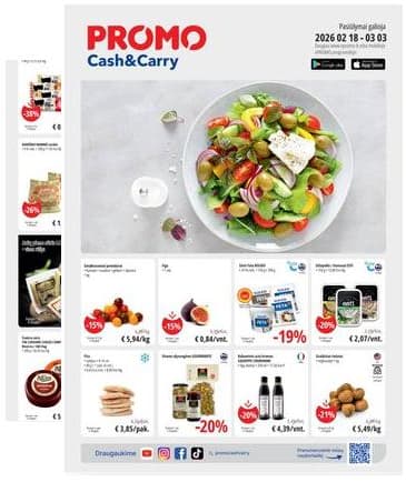 PROMO Cash&Carry - PROMO Cash&Carry leidinys 2026-03-04 – 2026-03-18