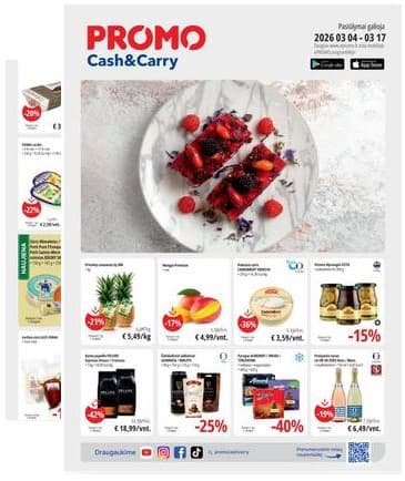 PROMO Cash&Carry - PROMO Cash&Carry leidinys 2026-03-04 – 2026-03-17