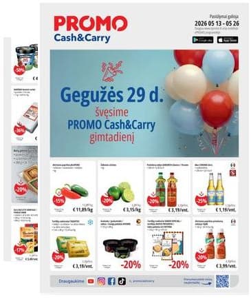 PROMO Cash&Carry - PROMO Cash&Carry leidinys 2026-05-13 – 2026-05-26