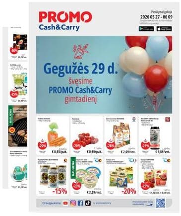PROMO Cash&Carry - PROMO Cash&Carry leidinys 2026-05-27 – 2026-06-09