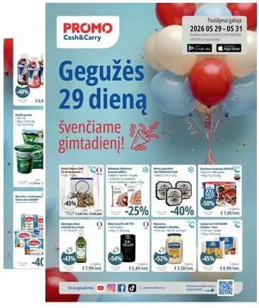 PROMO Cash&Carry - PROMO Cash&Carry leidinys 2026-05-29 – 2026-05-31