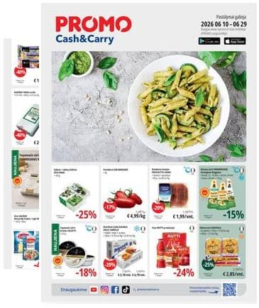 PROMO Cash&Carry - PROMO Cash&Carry leidinys 2026-06-10 – 2026-06-29