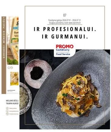 PROMO Cash&Carry - PROMO food service leidinys 2026-07-01 – 2026-07-31