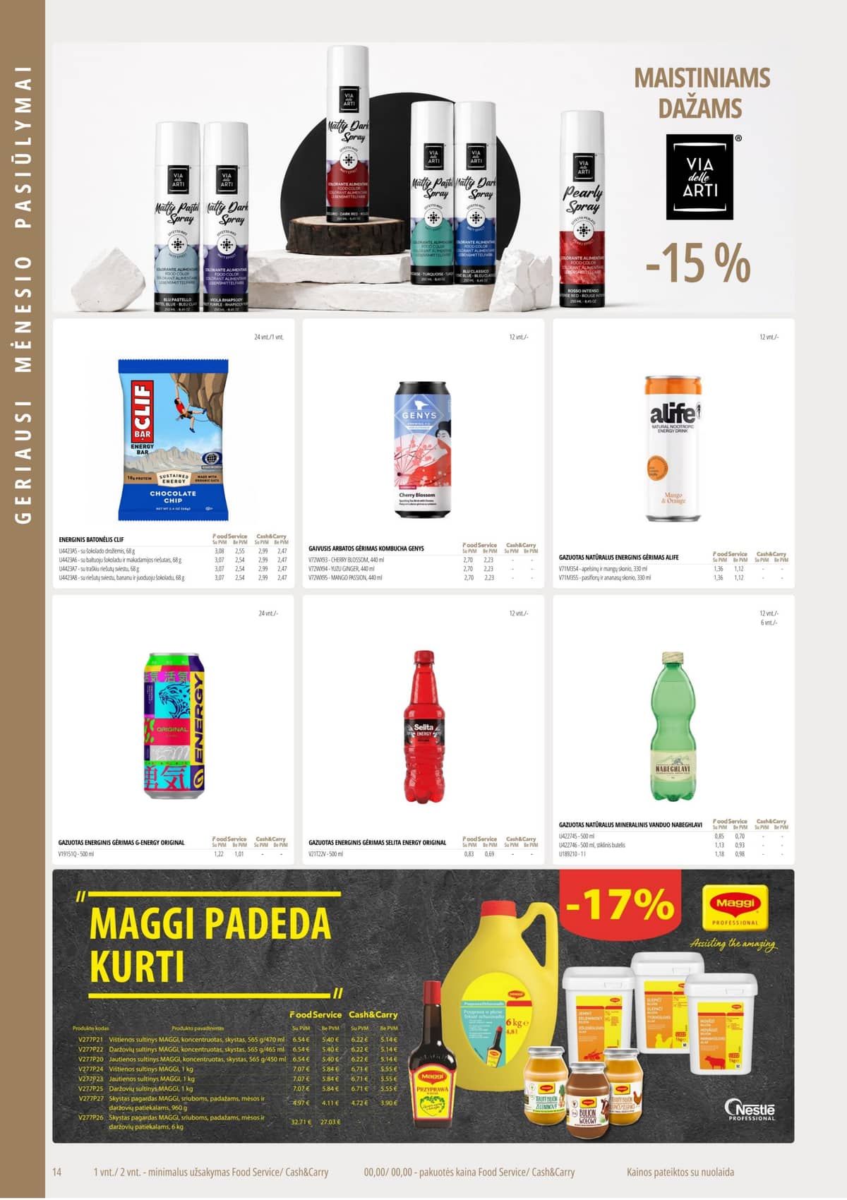 PROMO Cash&Carry - PROMO food service leidinys 14 puslapis