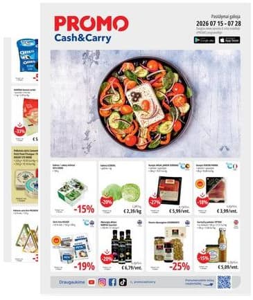 PROMO Cash&Carry - PROMO Cash&Carry leidinys 2026-07-15 – 2026-07-28