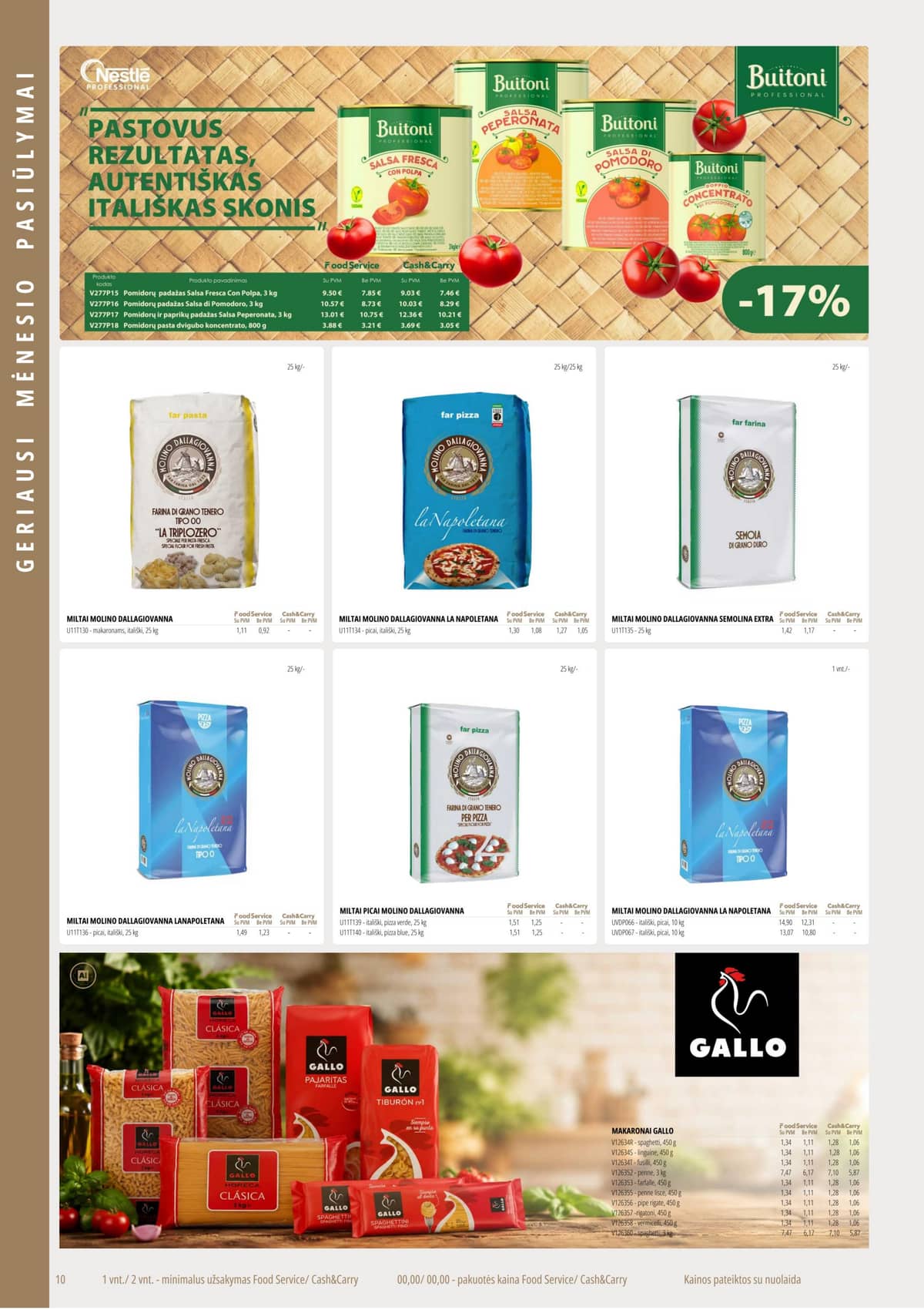 PROMO Cash&Carry - PROMO food service leidinys 10 puslapis