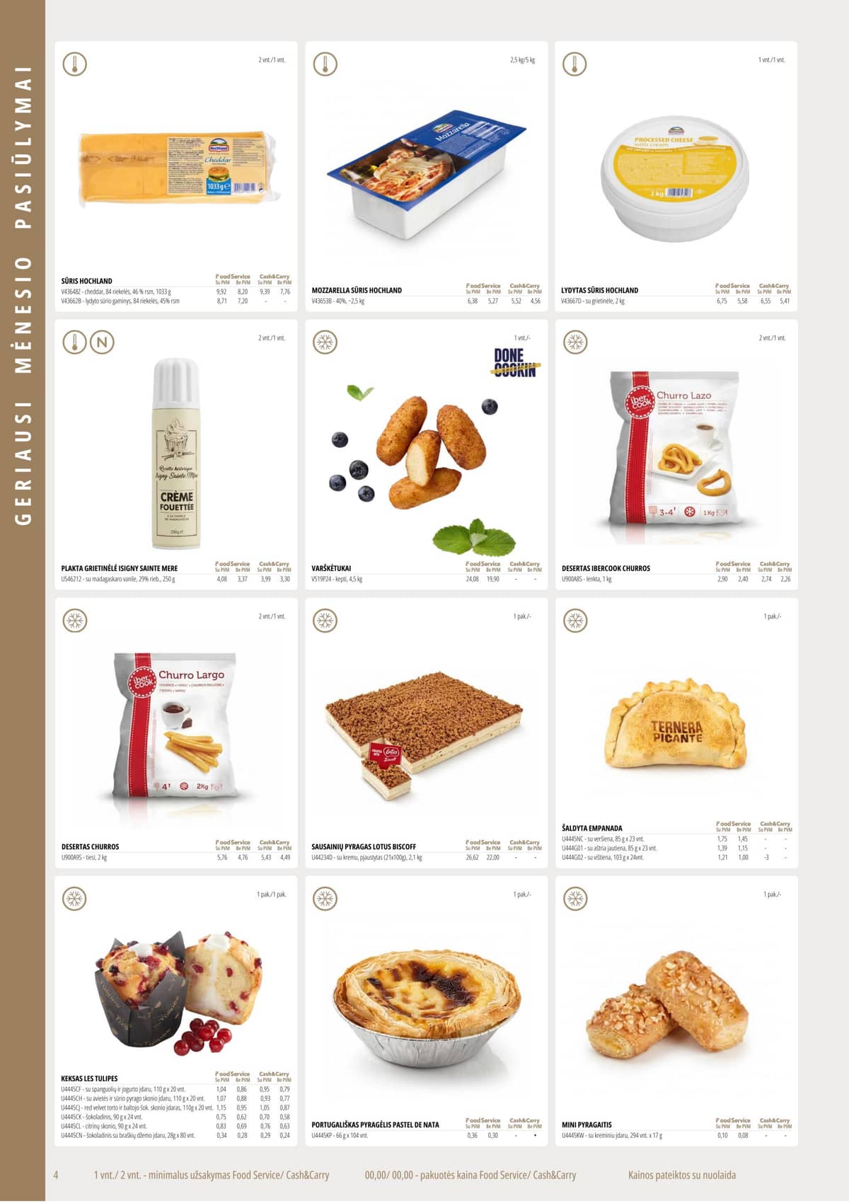 PROMO Cash&Carry - PROMO food service leidinys 4 puslapis