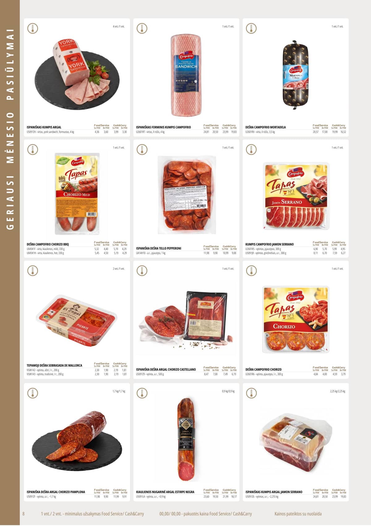 PROMO Cash&Carry - PROMO food service leidinys 8 puslapis