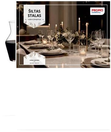 PROMO Cash&Carry - PROMO Cash&Carry leidinys 2026-08-01 – 2026-10-31