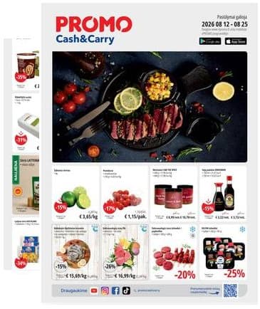 PROMO Cash&Carry - PROMO Cash&Carry leidinys 2026-08-12 – 2026-08-25
