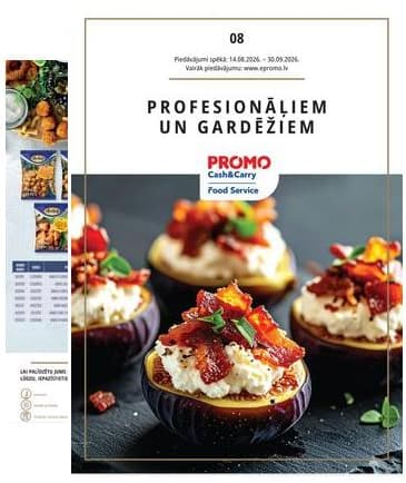 PROMO Cash&Carry - PROMO Food Service žurnāls 2026-08-14 – 2026-09-30
