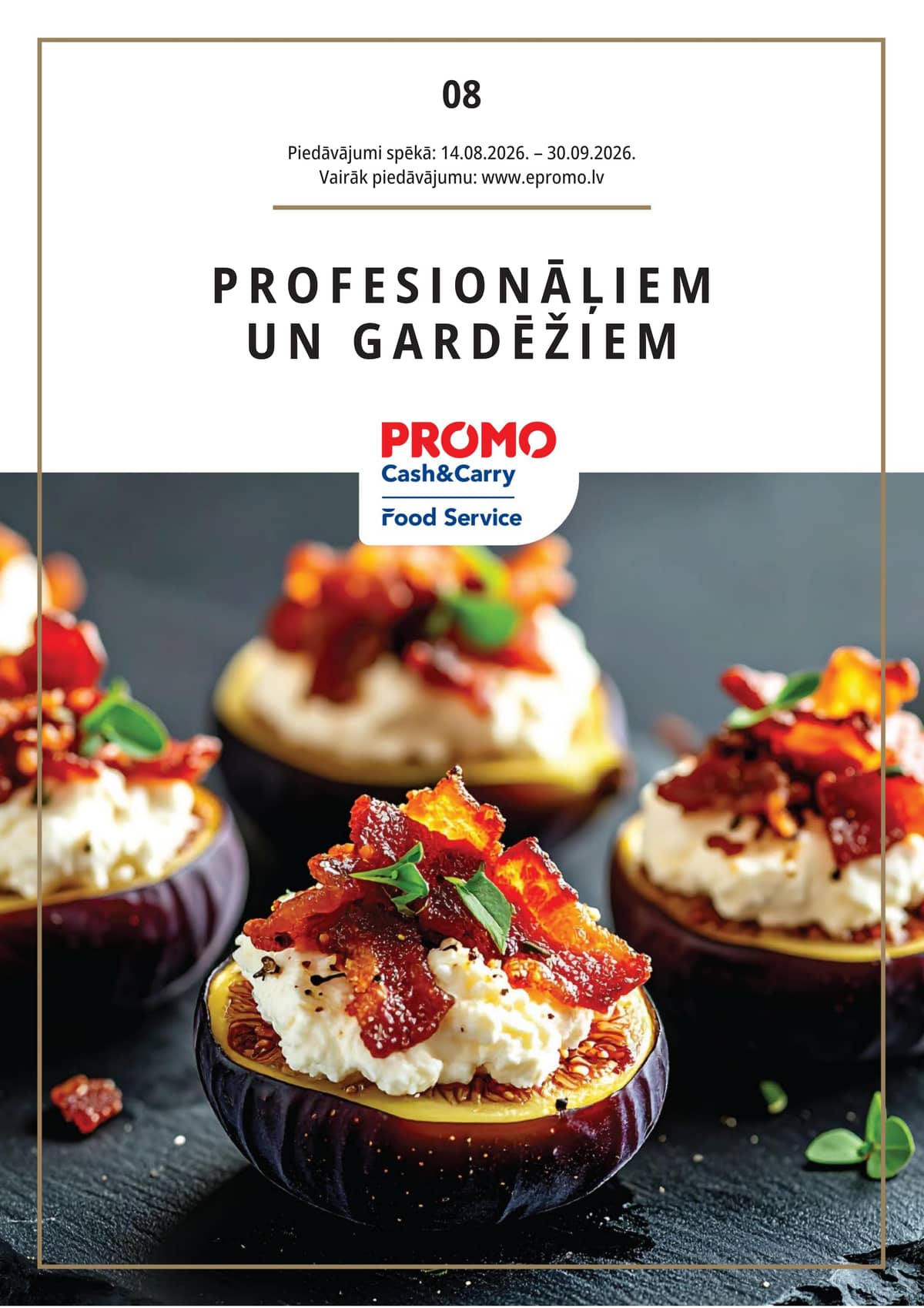 PROMO Cash&Carry - PROMO Food Service žurnāls 1 puslapis