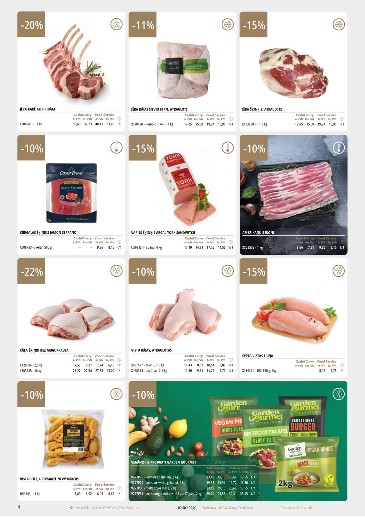 PROMO Cash&Carry - PROMO Food Service žurnāls 4 puslapis