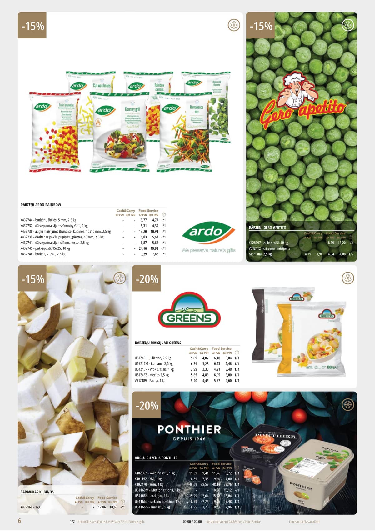PROMO Cash&Carry - PROMO Food Service žurnāls 6 puslapis