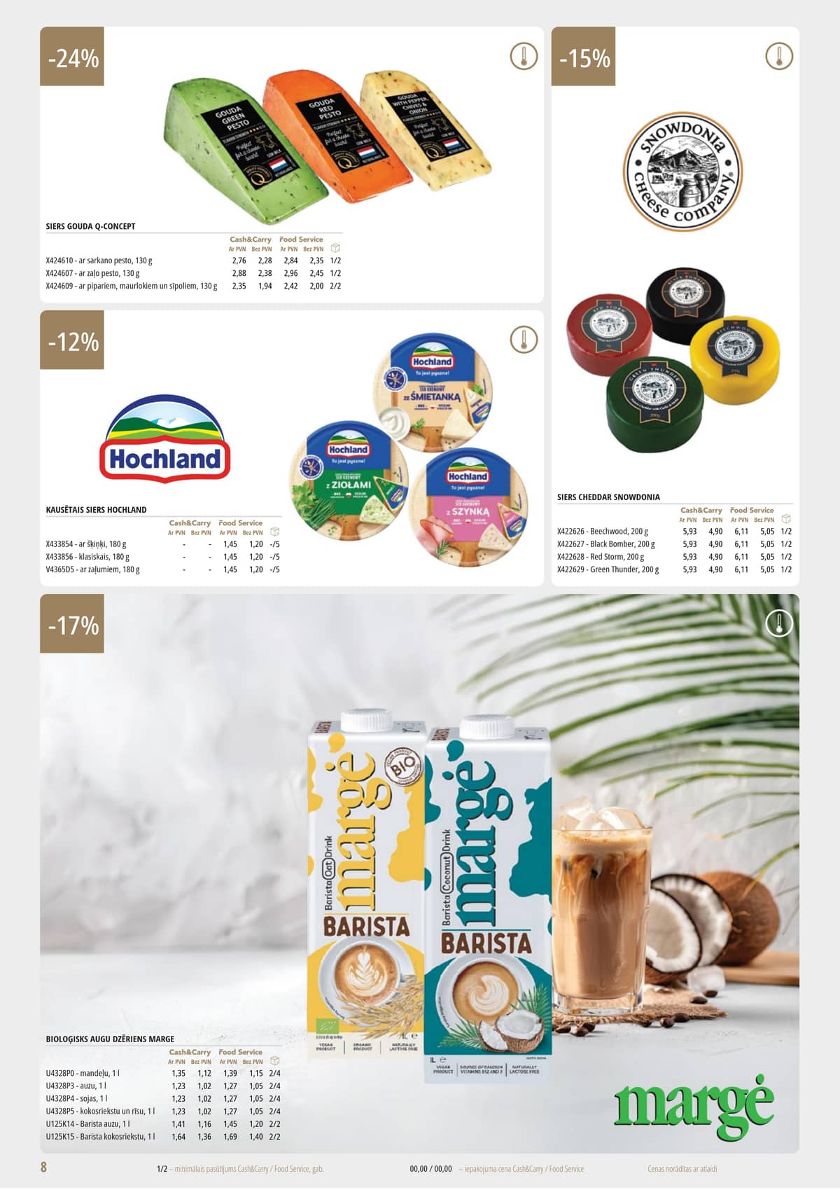 PROMO Cash&Carry - PROMO Food Service žurnāls 8 puslapis