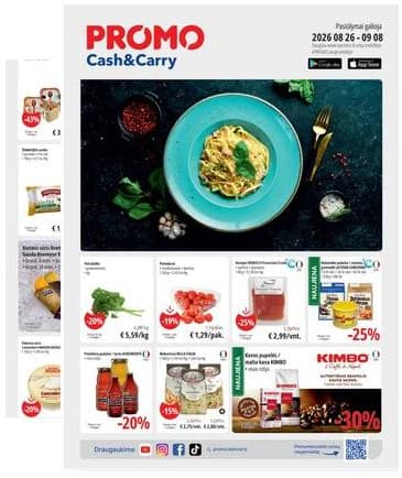 PROMO Cash&Carry - PROMO Cash&Carry leidinys 2026-08-26 – 2026-09-08