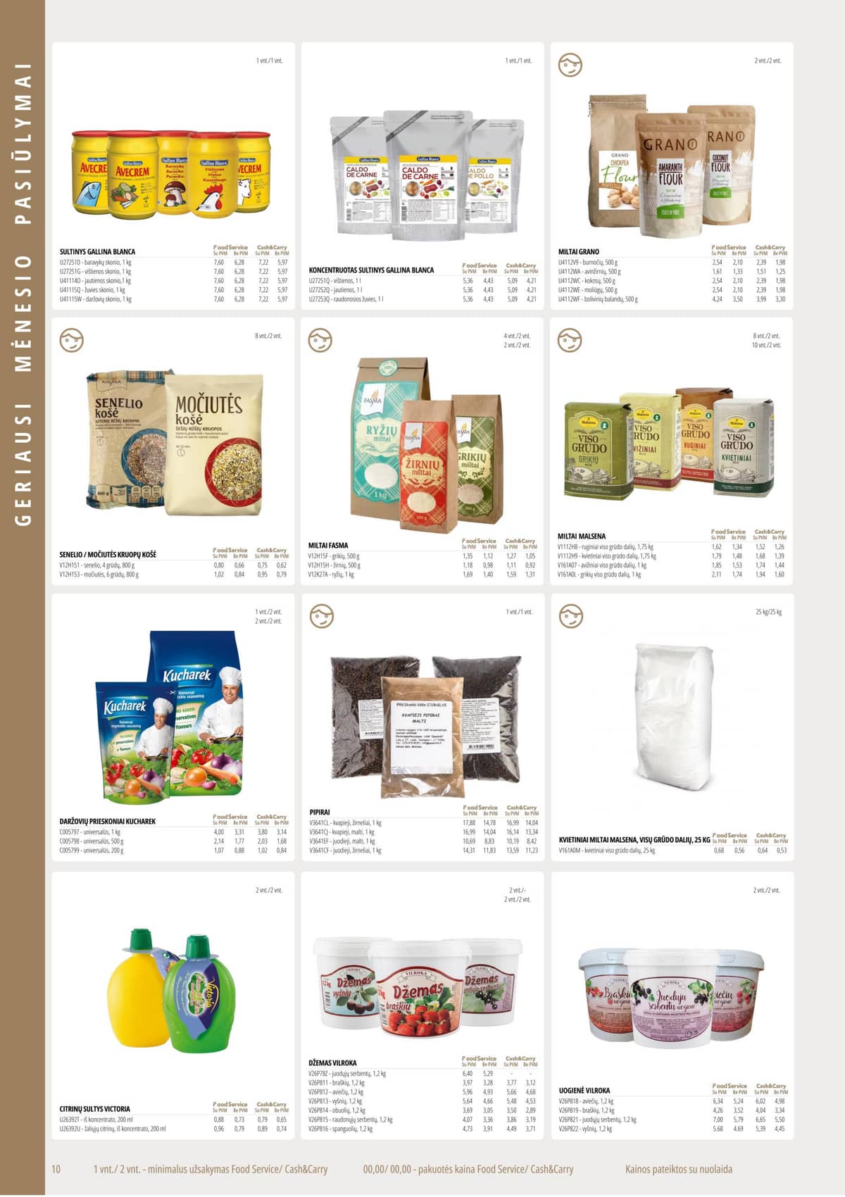 PROMO Cash&Carry - PROMO food service leidinys 10 puslapis