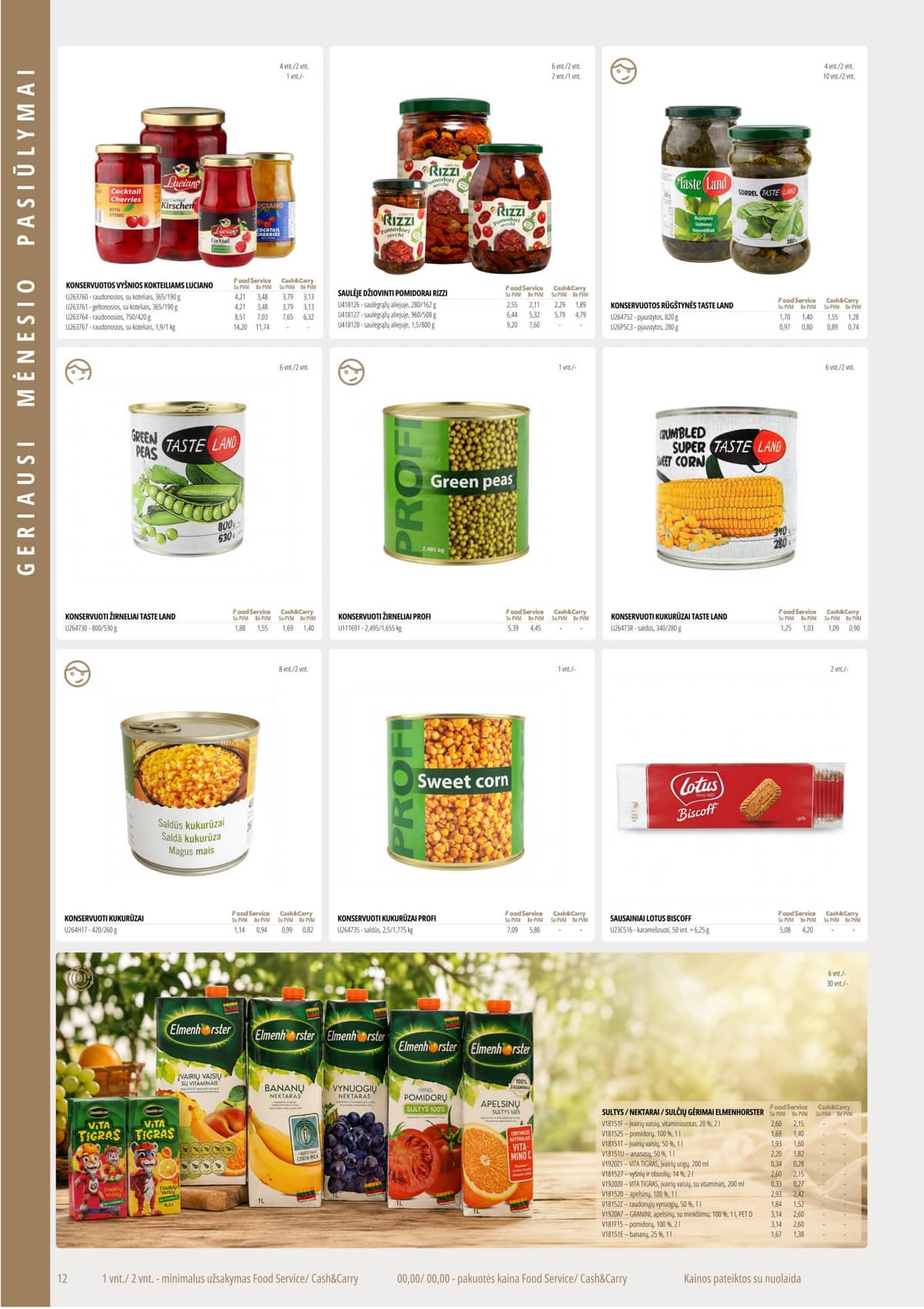PROMO Cash&Carry - PROMO food service leidinys 12 puslapis