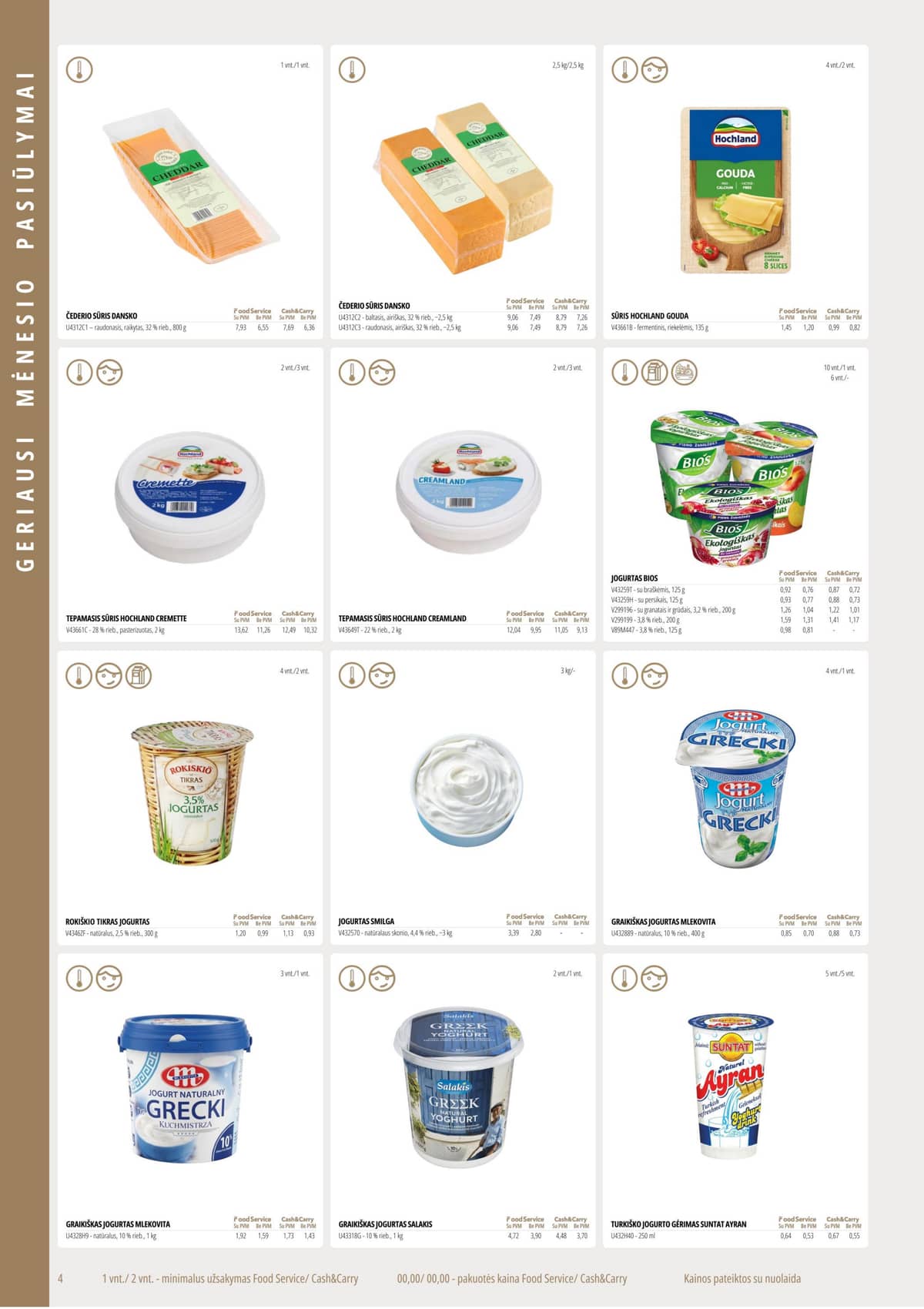 PROMO Cash&Carry - PROMO food service leidinys 4 puslapis