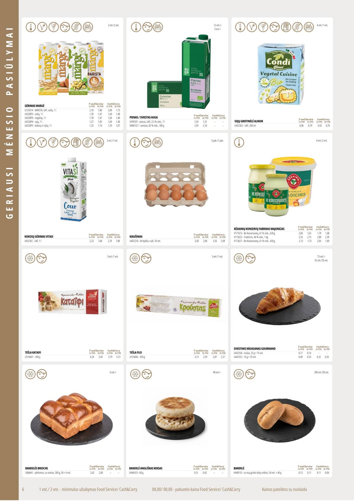 PROMO Cash&Carry - PROMO food service leidinys 6 puslapis