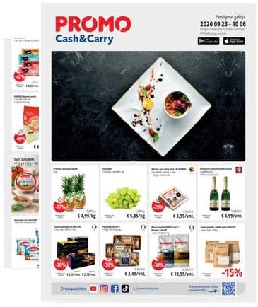 PROMO Cash&Carry - PROMO Cash&Carry leidinys 2026-09-23 – 2026-10-06