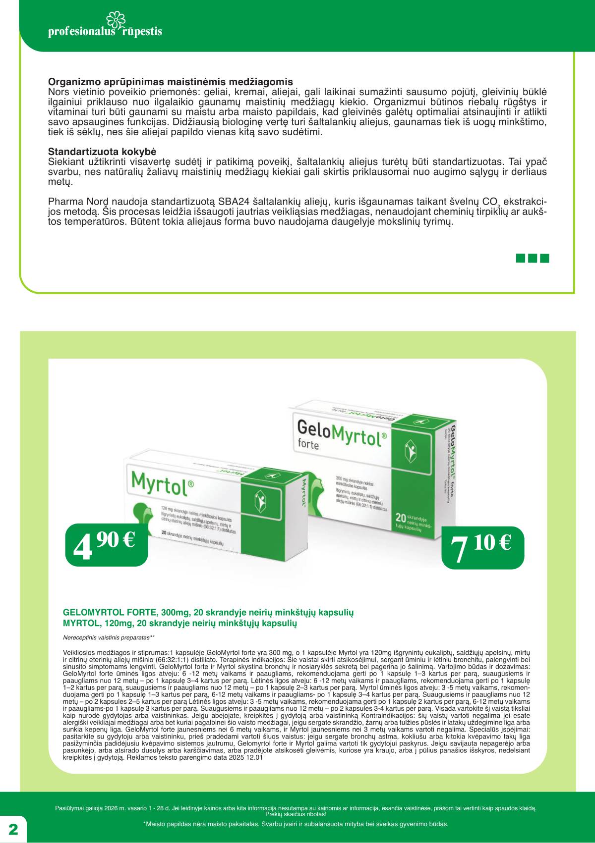 Ramunėlės vaistinė - Ramunėlės vaistinės akcijų leidinys 2 puslapis