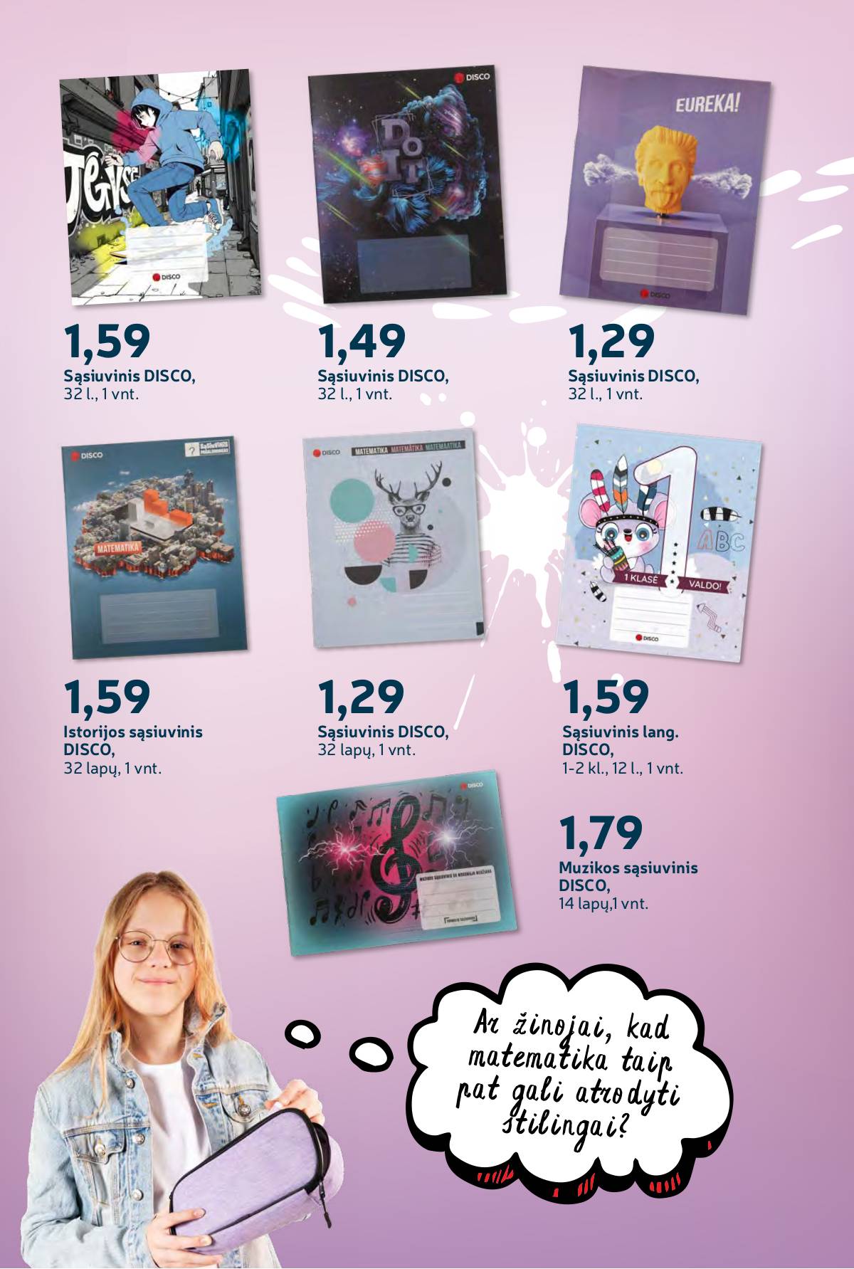 Rimi - "Atgal į mokyklą" RIMI nuolaidų leidinys 22 puslapis
