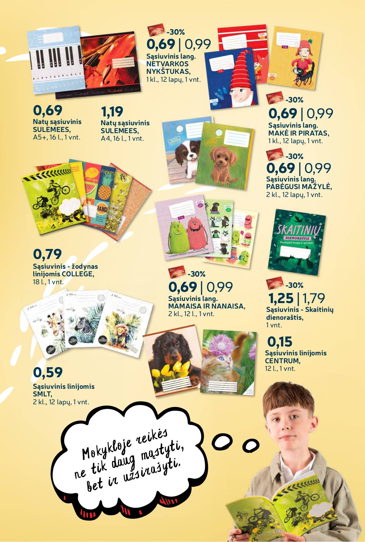Rimi - "Atgal į mokyklą" RIMI nuolaidų leidinys 5 puslapis